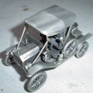 Danbury Mint Pewter 1909 Model T Car 1/32 Scale