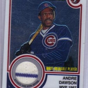 2005 Topps Pristine Legends Andre Dawson Jersey Card