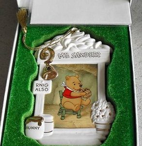 1996 Disney Classics Collection Pooh Ornament MIB