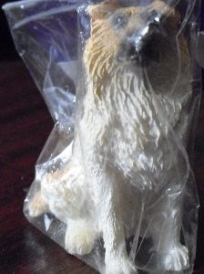 Resin RB Foltz Collie Dog Figurine MIP