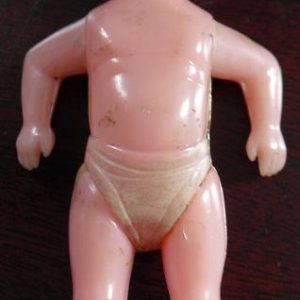 Vintage Miniature Plasco Baby Doll