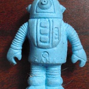 RARE 1970s Diener Eraser Blue Robot