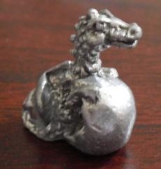 Cool Miniature Dragon in Egg Figurine