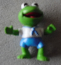 1986 Vinyl Baby Kermit Figurine 2 1/4"
