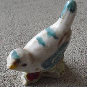 Vintage Ceramic Yellow Bird Figurine