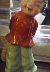 Vintage Ceramic Occupied Japan Girl Figurine