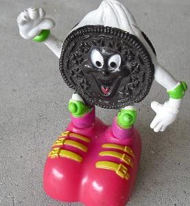 1993 Oreo Kid Plastic & Vinyl Friction Toy