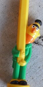 Odd Plastic Bert Figurine 5 1/2" Tall