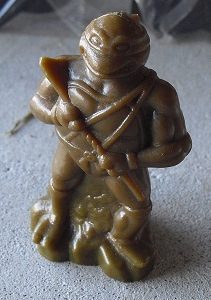 Plastic Teenage Mutant Ninja Turtle Figurine