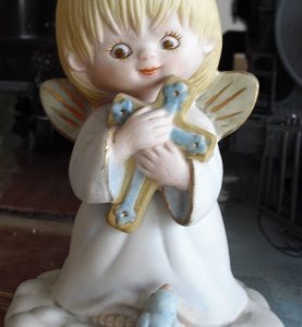 PRecious Moments Porcelain Confirmation Boy Figurine