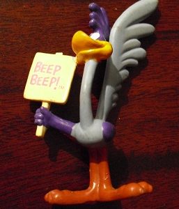 1990 Vinyl Road Runner Figurine