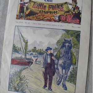 The Little Folks Paper Childrens Booklet May 2 1909