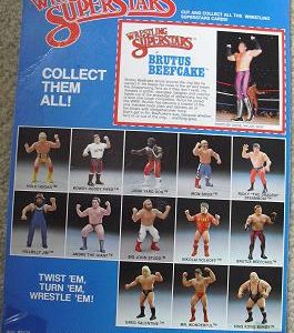 1980s LJN Full Bio Card Brutus Beefcake