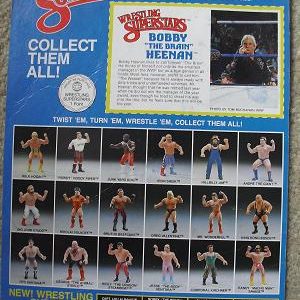 1980s LJN Full Bio Card Bobby Heenan