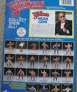 1980s LJN Full Bio Card Mean Gene