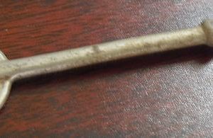 Antique Metal Furniture Key #2