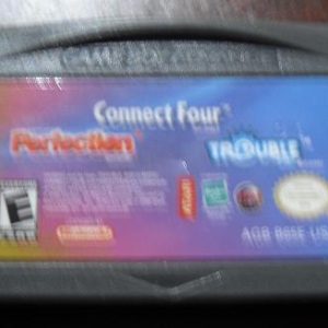 Gameboy Advance Game Cartridge Connect Four Trouble Perfection