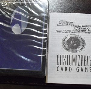 Cool 1990s Era Star Trek Next Generation Card Game Sealed