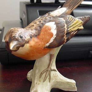 Vintage Goebel Bird Figurine Brambling TMK 4