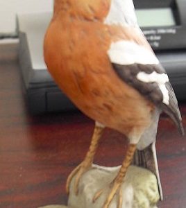 Large Vintage Goebel Bird Figurine Chaffinch TMK 6