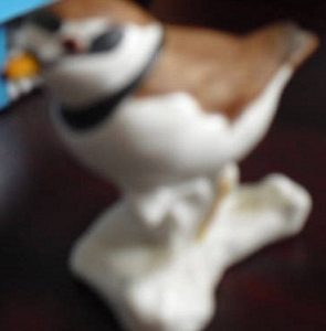 Vintage Goebel Bird Figurine Ringed Piover TMK 5 MINT