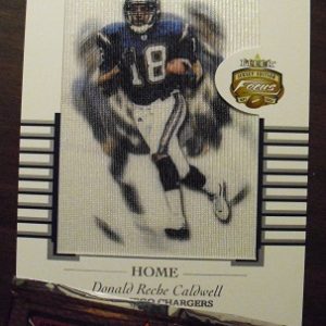 2002 Fleer Focus Jersey Card - Donald Caldwell