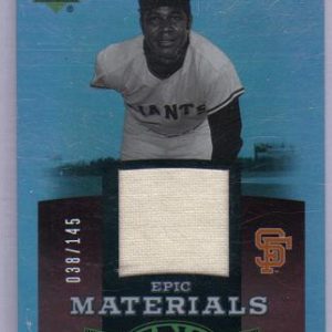 2006 UD Epic Juan Marichal Jersey Card