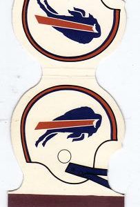 Vintage 1979 Buffalo Bills Matchbook Cover