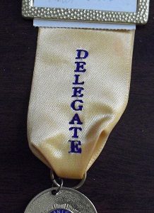 1969 American Legion Delegate Badge