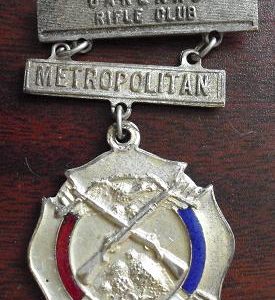 Original 1941 Oakland Rifle Club Award Medal