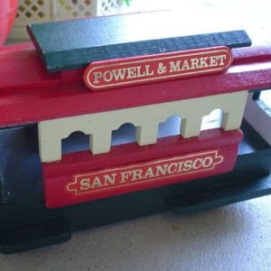 Vintage Music Box San Francisco Cable Car