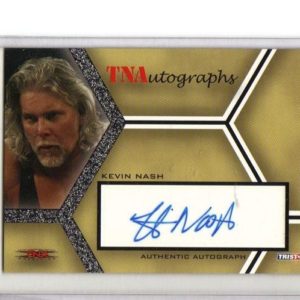 2008 TNA TRISTAR IMPACT KEVIN NASH AUTOGRAPH CARD