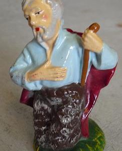 1940s Composition Nativity Figurine Joseph