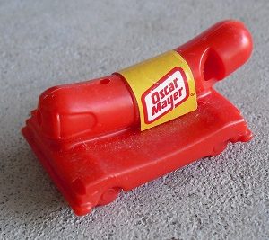 Plastic Oscar Mayer Whistle