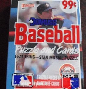 Unopened 1988 Donruss Cello Pack with Nolan Ryan on Front