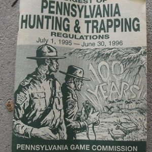 Digest of Pennsylvania Hunting & Trapping 1995-96