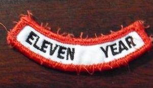 Uniform Shoulder Patch - Eleven Year