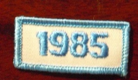 Embroidered Shoulder Patch - 1985