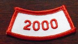 Embroidered Uniform Patch - 2000