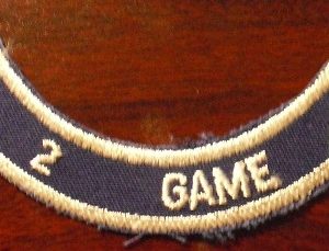 Embroidered Shoulder Patch - 2 Game