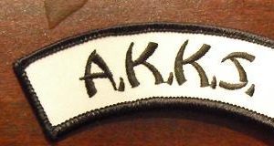 Embroidered Uniform Patch - A K K J