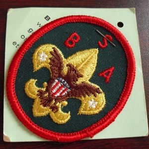 Vintage Boy Scouts Uniform Patch