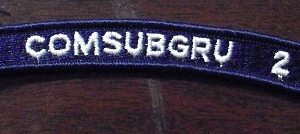 Uniform Shoulder Patch - Comsubgru 2