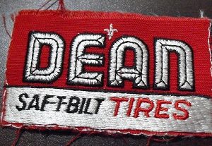 Embroidered Patch - Dean Safebilt Tires