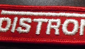 Embroidered Uniform Patch - Distron