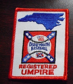 Embroidered Patch - Dixie Youth Registered Umpire