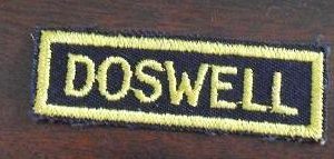 Uniform Shoulder Patch - Doswell