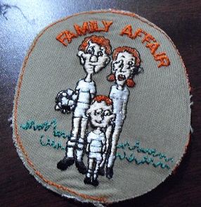 Embroidered Patch - Family Affair