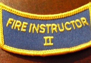 Uniform Shoulder Patch - Fire Instructor II