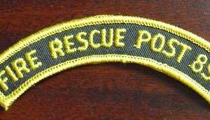 Uniform Shoulder Patch - Fire Rescue Post 894